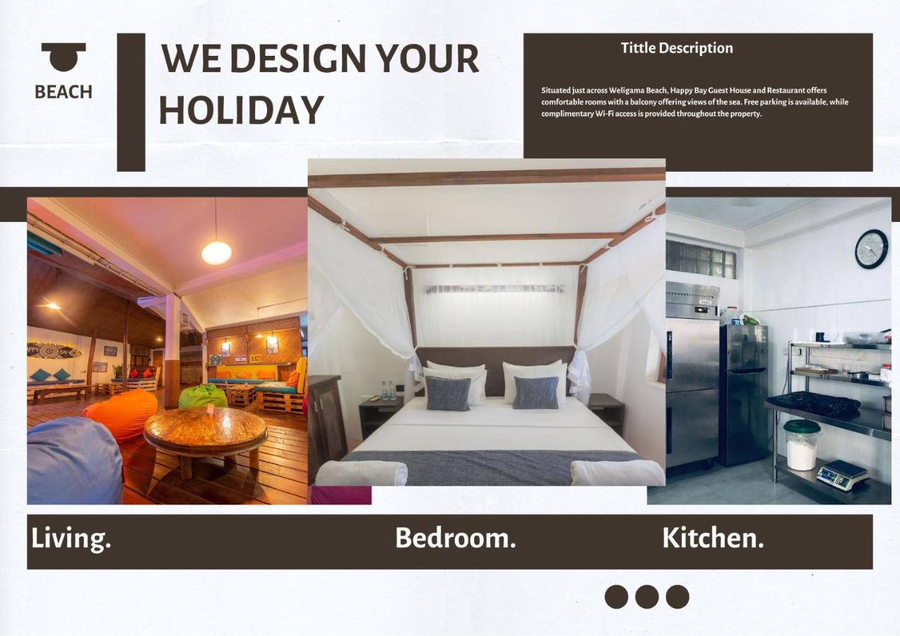 Hotel Happy Bay Weligama Zewnętrze zdjęcie